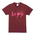 Les Girls Les Boys Red Print T-shirt Graphic Print UK Size M Medium