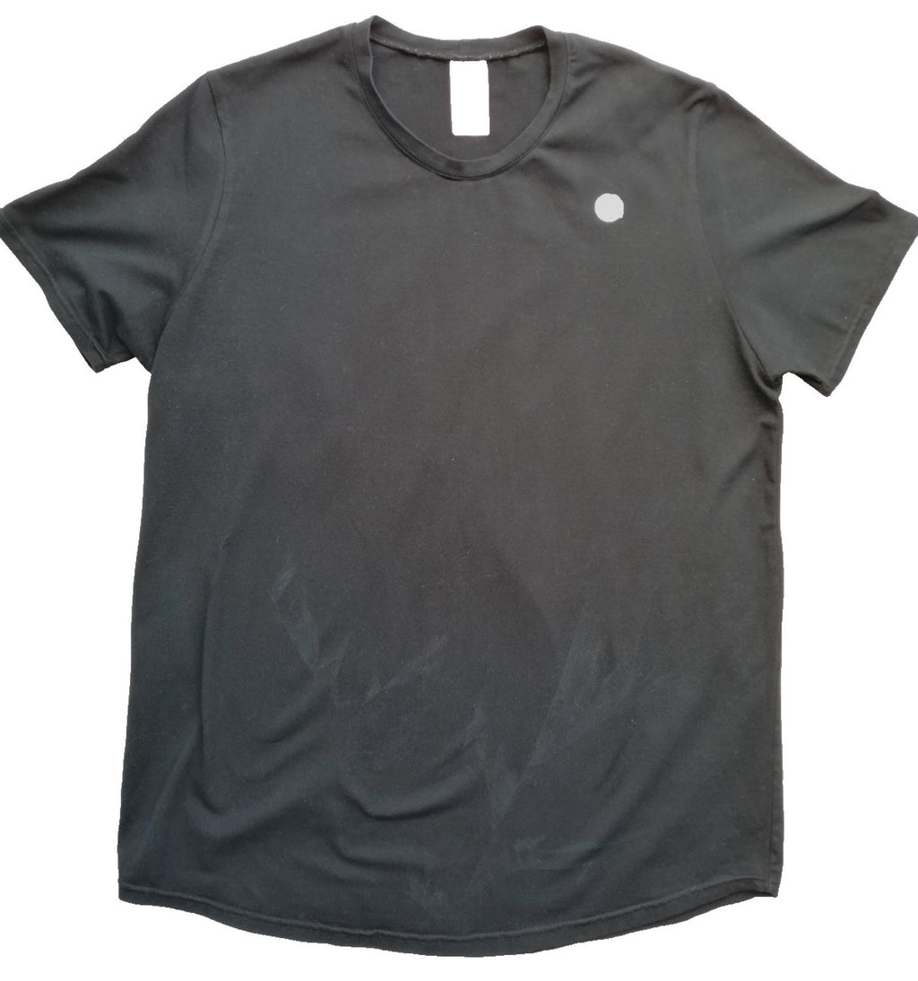 French Quote Graphic Print T-Shirt Men's Size XL Black Crew Neck