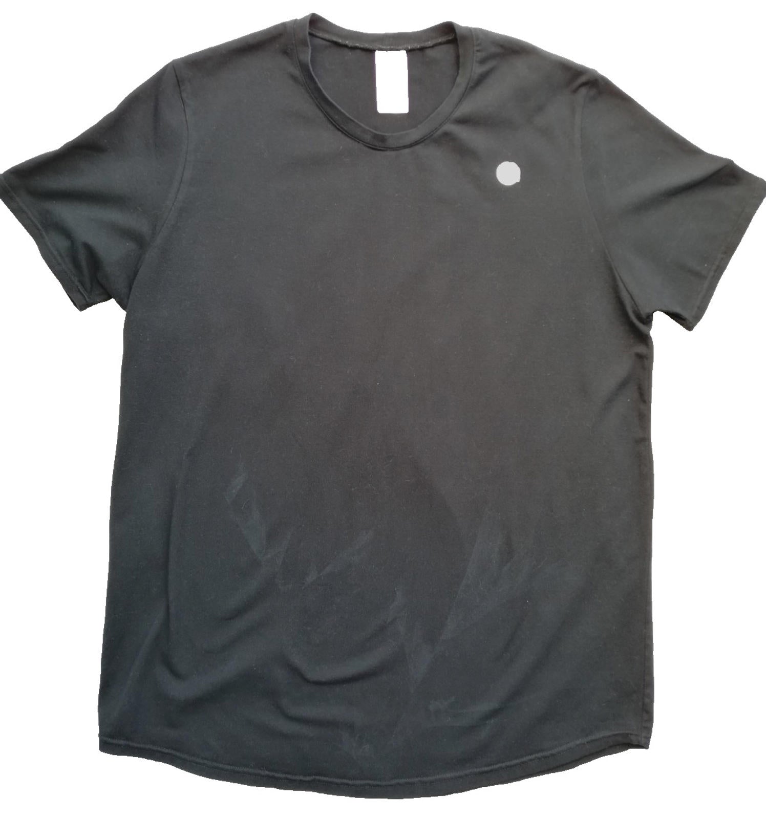 French Quote Graphic Print T-Shirt Men's Size XL Black Crew Neck