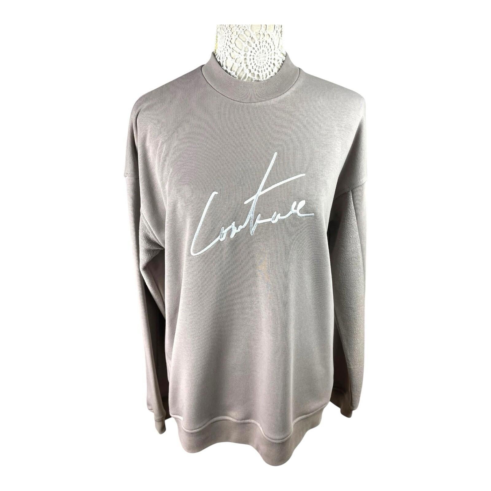 The Couture Club Signature Sweater Oversized Unlined Women’s UK Size XXS