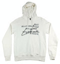 The Couture Club Hoodie Men's UK Size S White Jersey  Pockets Logo Embroidered