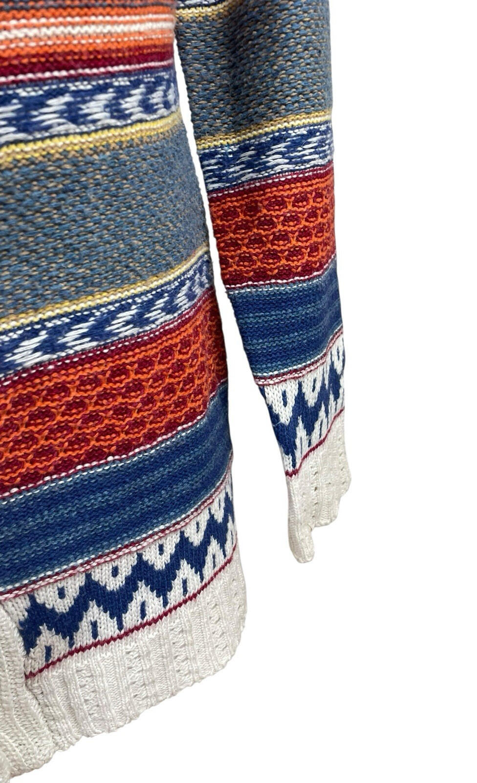 Parisian Knitted Cardigan Women’s UK Size S/M Button Up Long Sleeve Multicolour