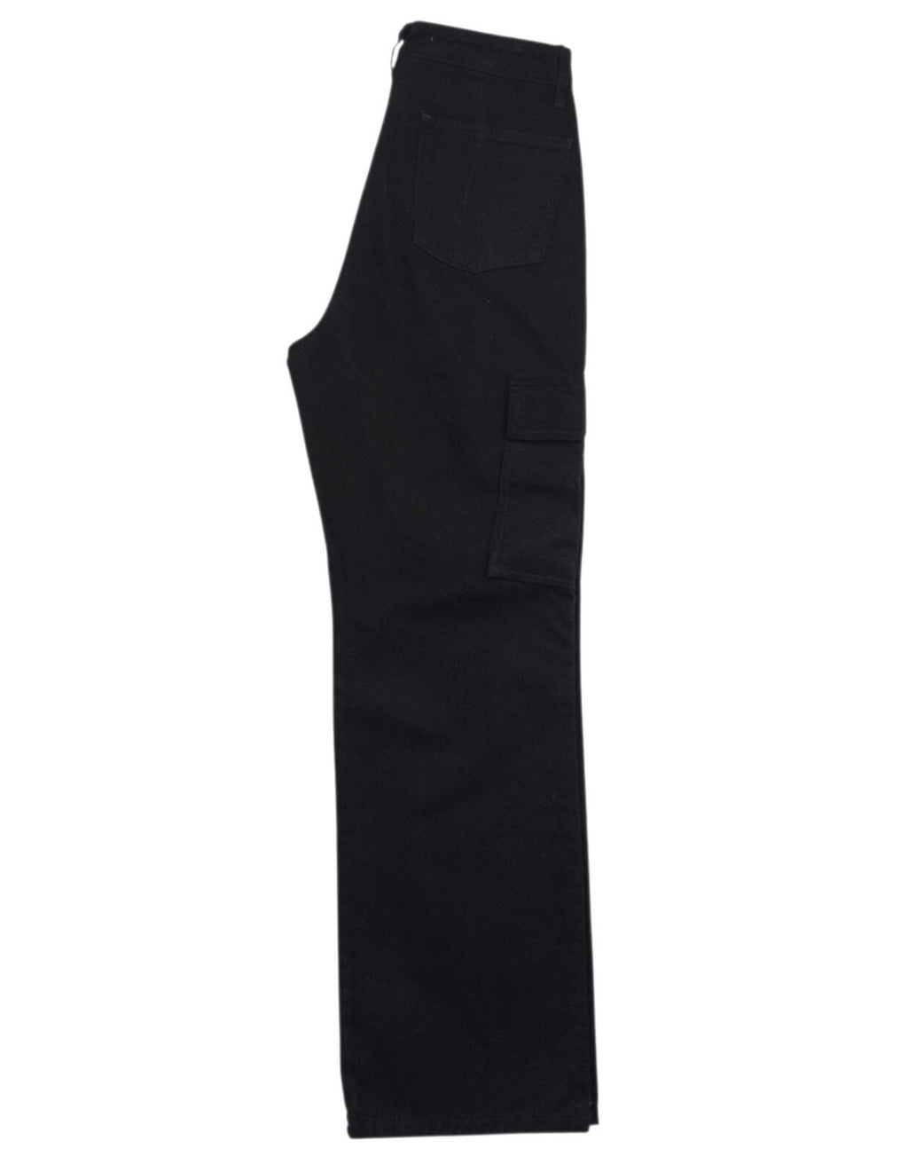 Michelle Keegan Cargo Jeans Women's UK Size 10 Black 100% Cotton Pockets Zip