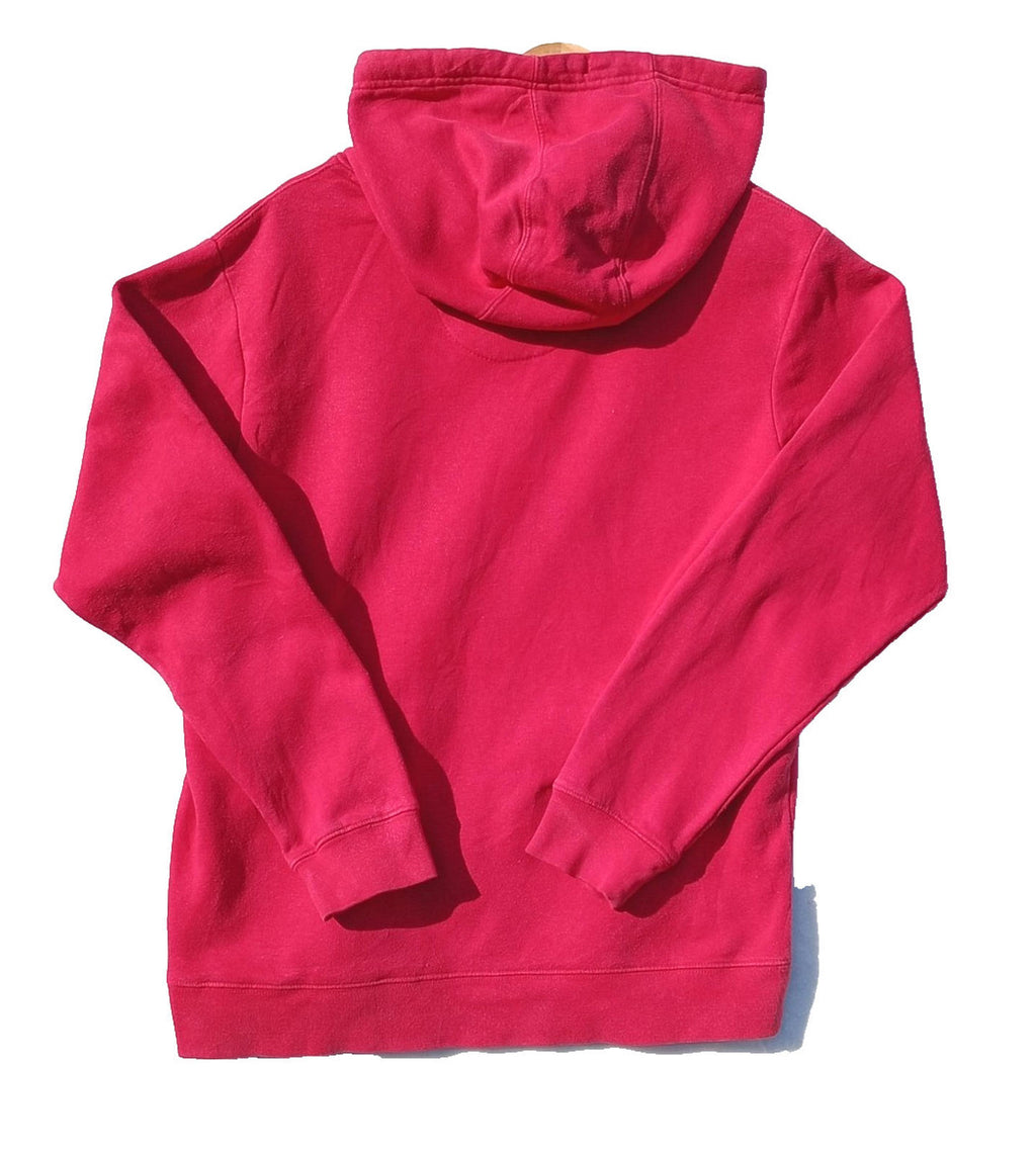 USA University Athletics Hoodie Men's UK Size M Red Jersey Hooded Pockets Sports