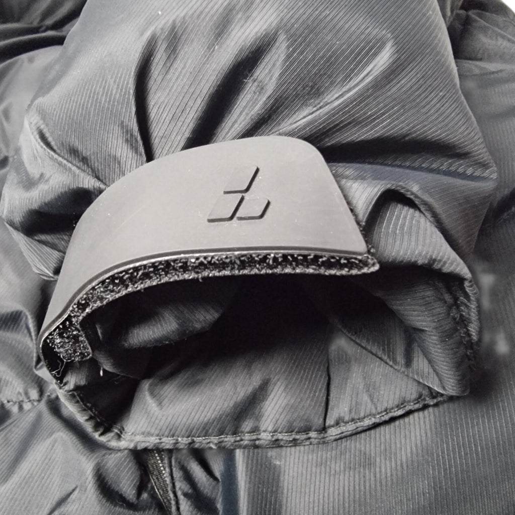 Lorenzo Veratti Puffer Jacket Men's UK Size M Black Windbreaker Down Coat Zip