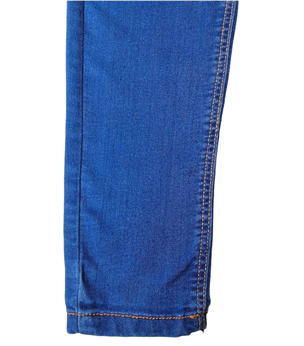 Candy Couture Jeans Junior Girls W26 L28 Blue Cotton Stretch Denim Leggings