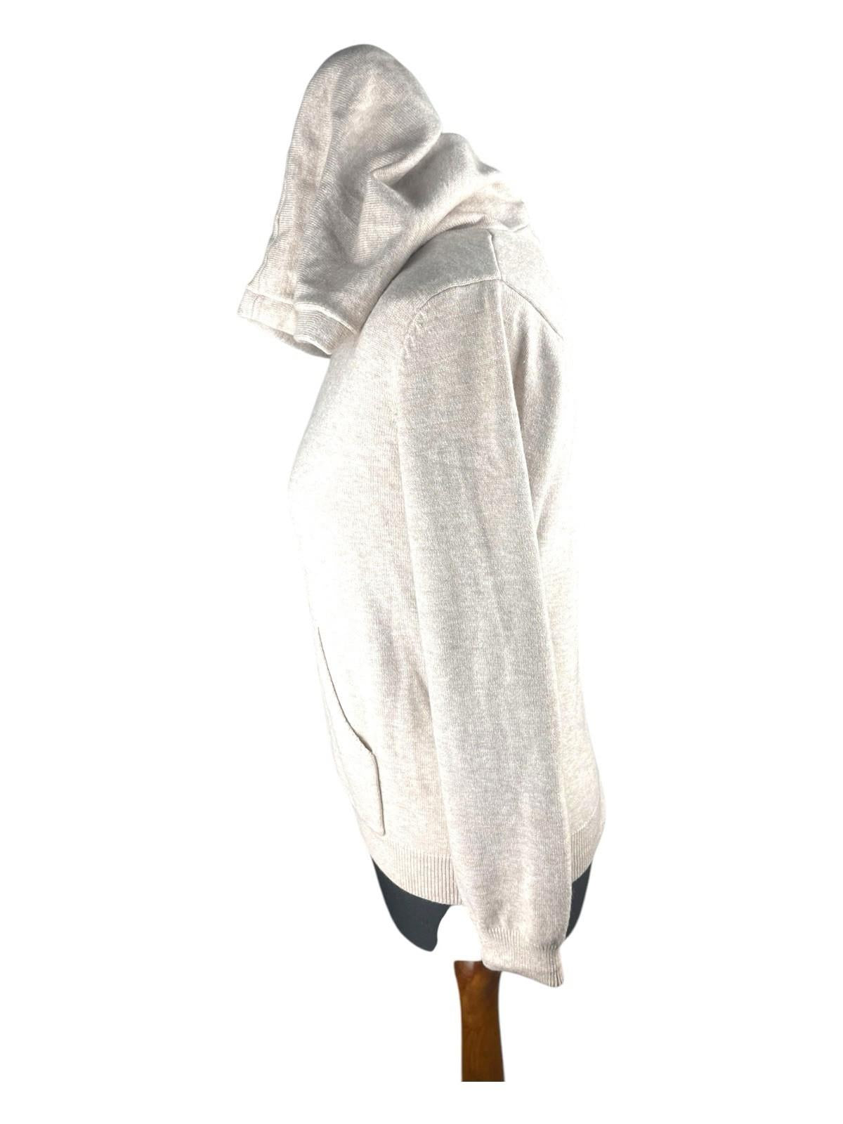 Primark Beige Hooded Jumper Relaxed Fit Women’s UK Size 2XS