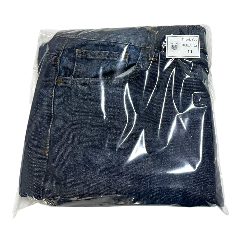 Denim Co Jeans Men's UK Size 36W 32L Blue Straight Zip Front 5 Pocket