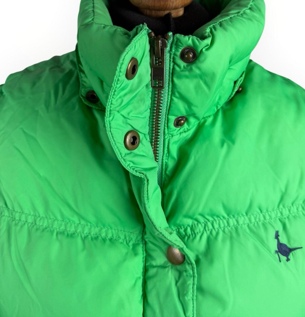 Jack Wills Padded Gilet Jacket Women’s UK Size 10 Sleeveless Bright Green