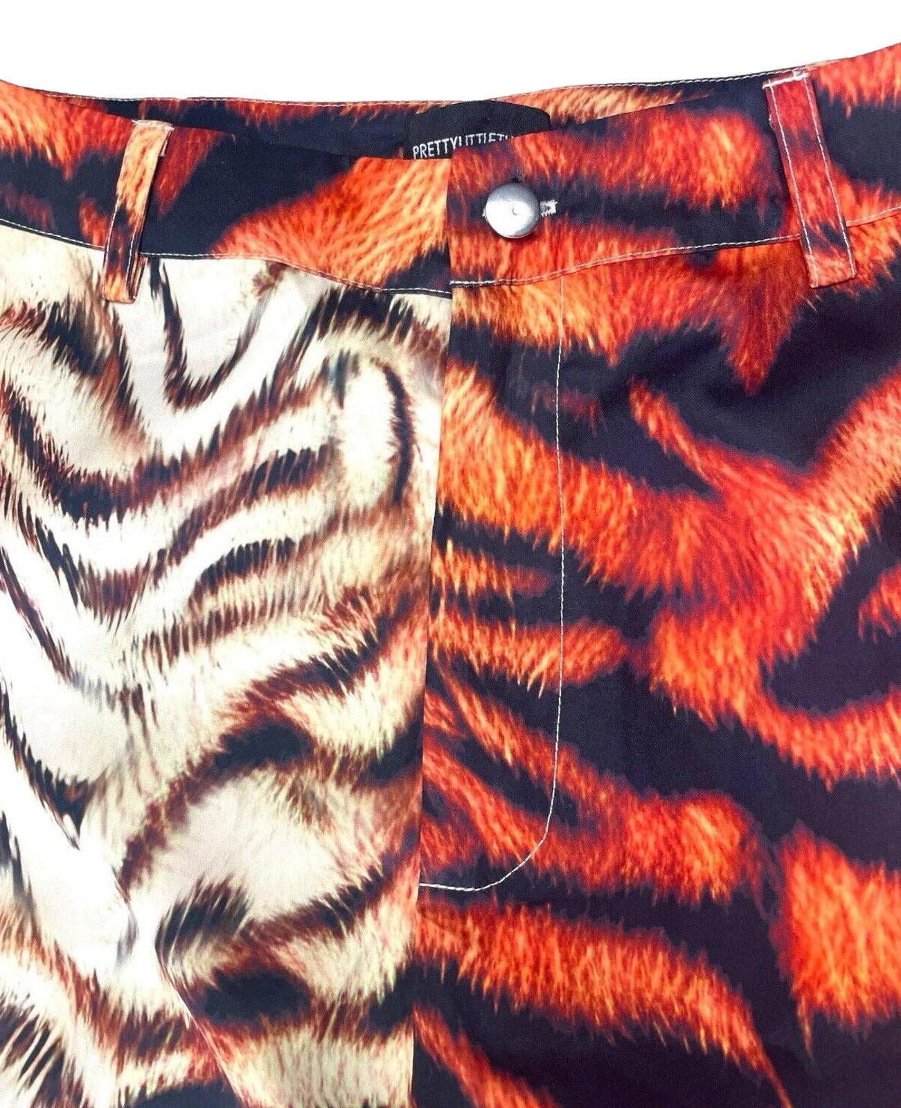 Pretty Little Thing Tiger Print Trousers Women’s UK Size 10