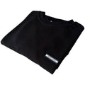 Jack & Jones Jumper Men's UK Size XS Black Rubber Logo Crew Neck
