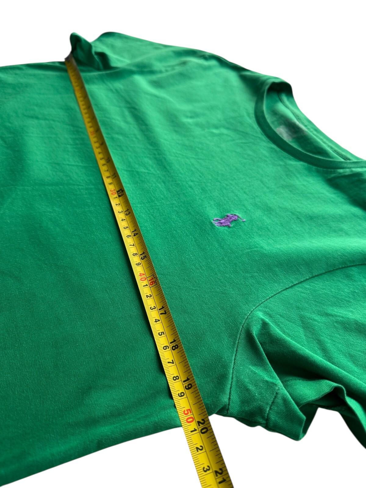Ralph Lauren T-Shirt Men's UK Size M Green Slim Fit Crew Neck Short Sleeve