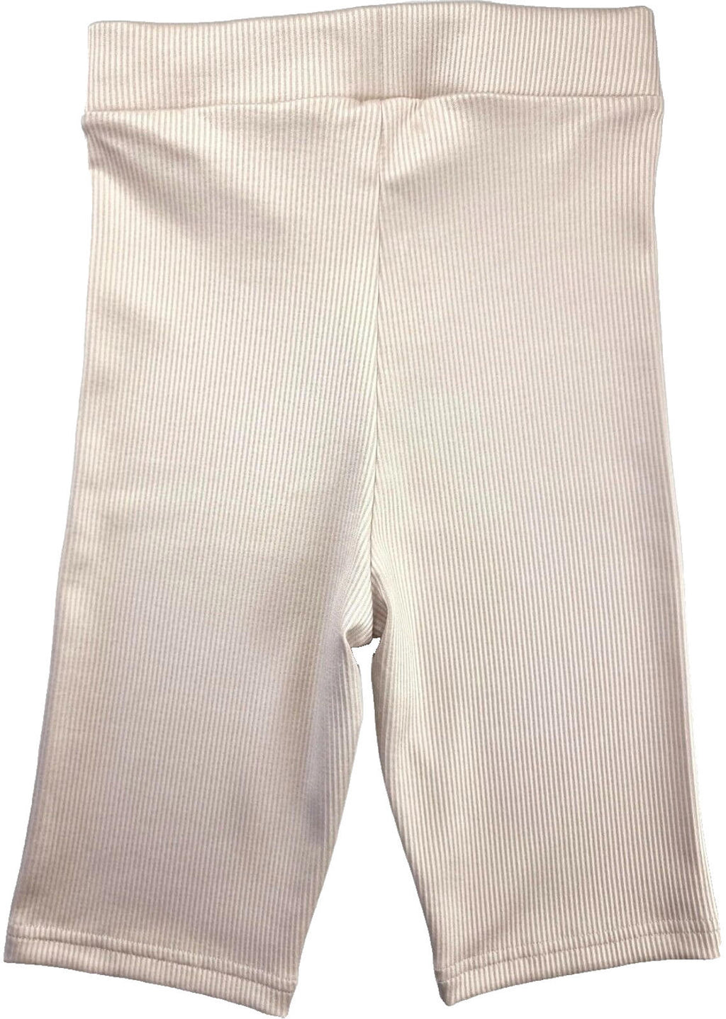 Divided H&M Ribbed Shorts Women''s UK Size XS-S Stretch Seamless Beige