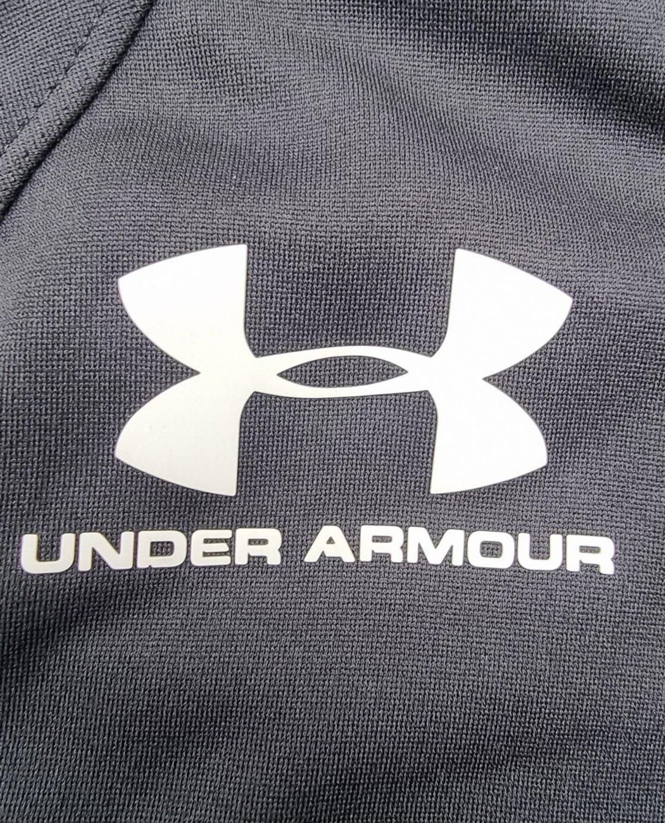 Under Armour Jacket Men's UK Size S Challenger III Black Sports Pockets Zip Logo