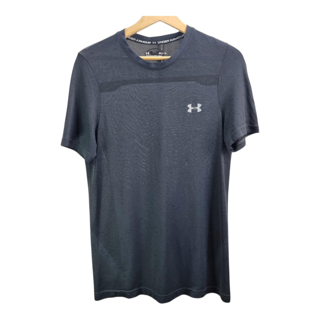 Under Armour T-Shirt Men's UK Size S Grey Vanish Seamless Short Sleeve Crew Neck