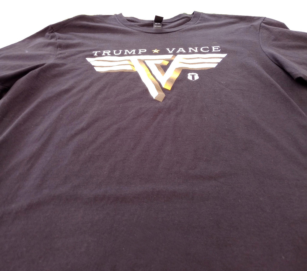 Graphic Print T-Shirt Men's UK Size XL Black Crew Neck 100% Cotton Patriotic