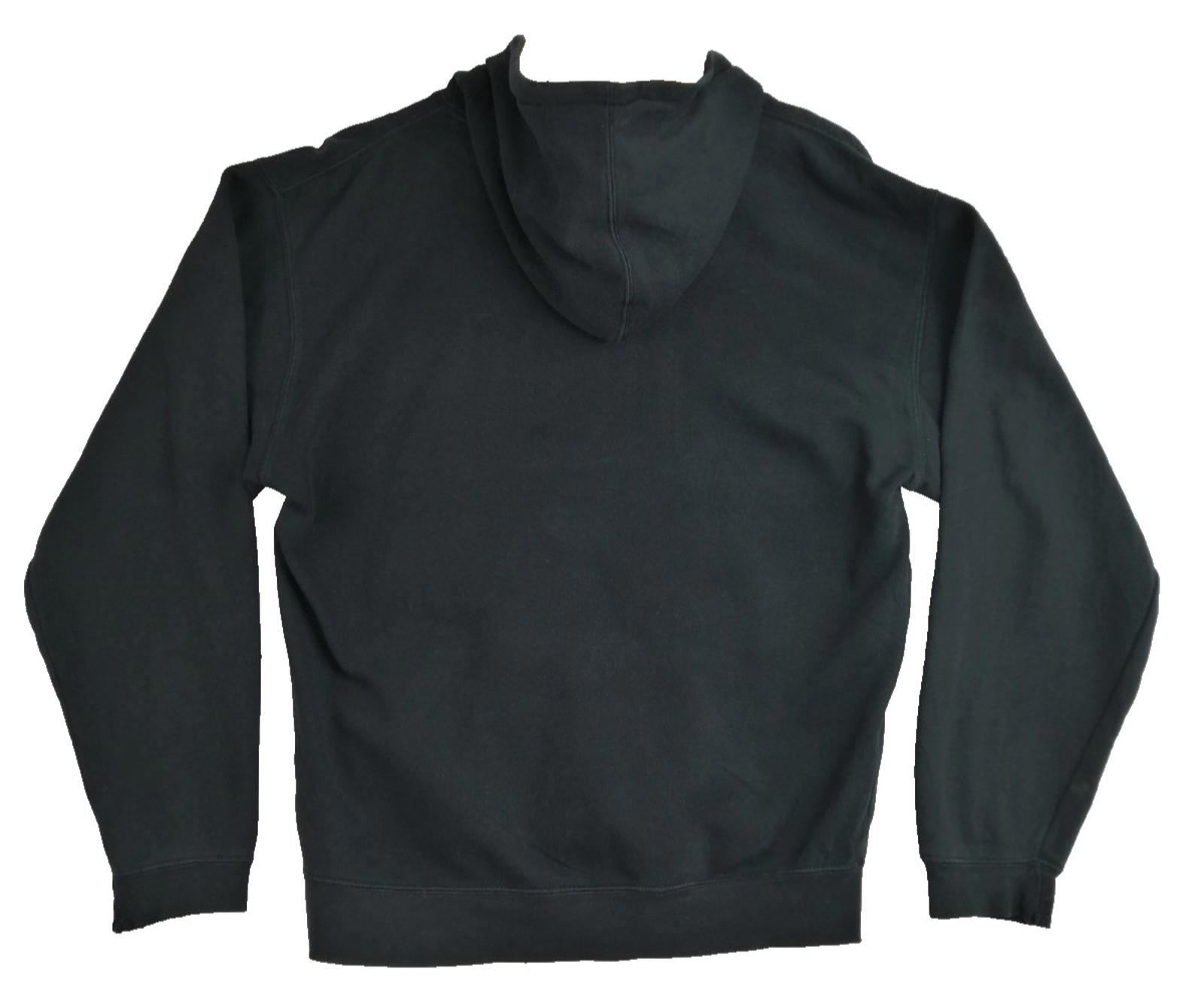 PURDUE Colour Block Hoodie Men's Size M Black Grey Jersey Hooded Pockets Sports