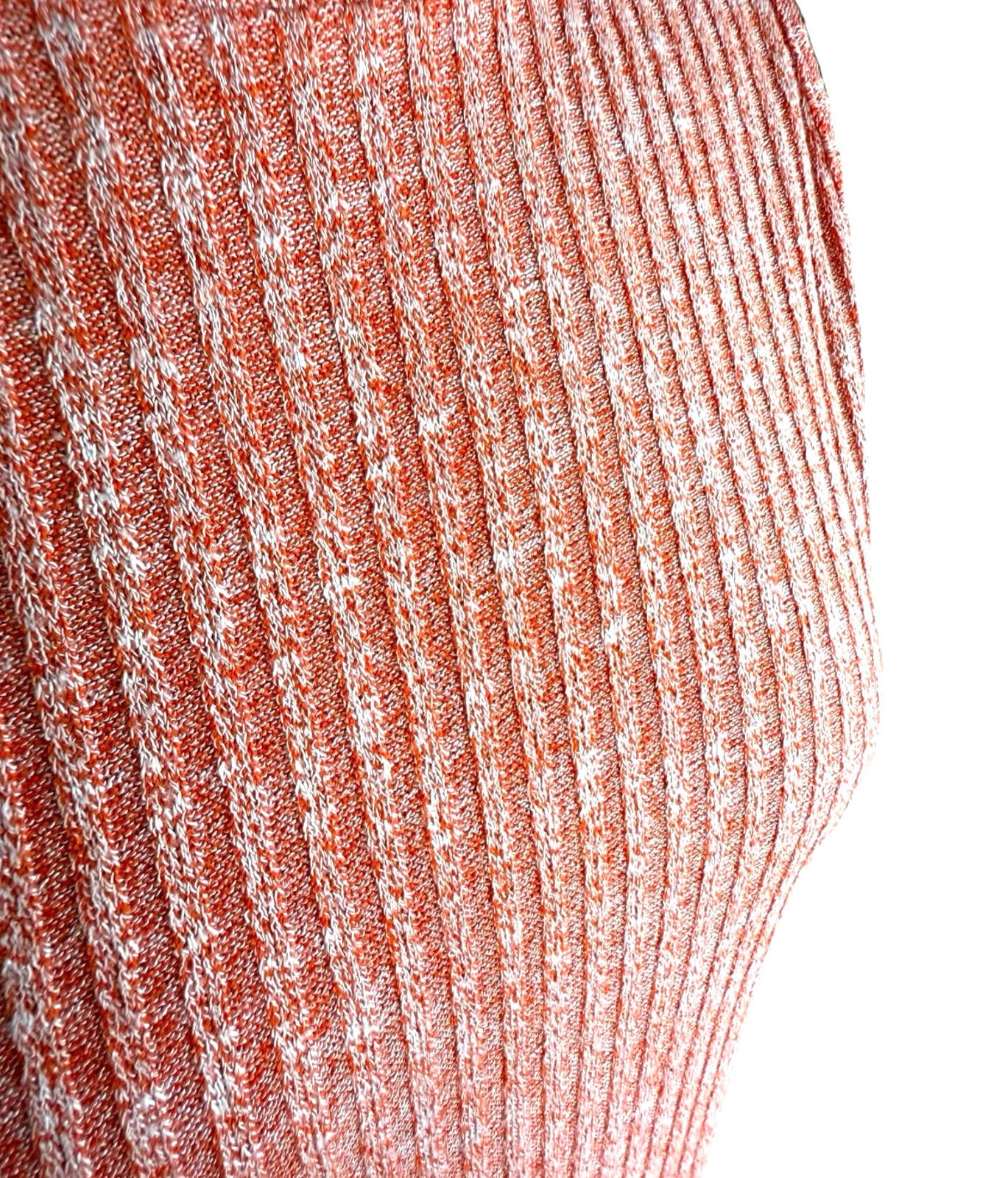 Next Peach Sleeveless Ribbed Vest Jumper Sleeveless Women’s UK Size 12