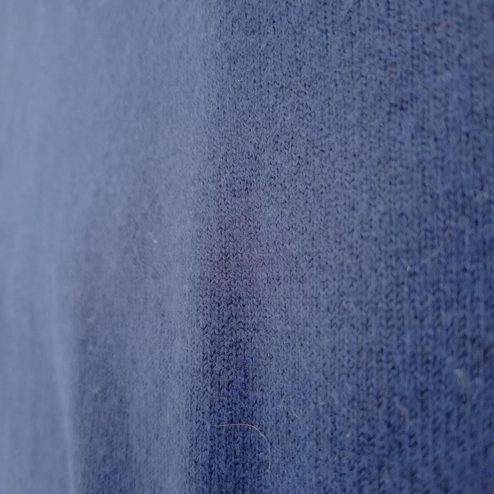 Gap Knit Jumper Men's UK Size M Blue Long Sleeve 100% Cotton Crew Neck Sweater