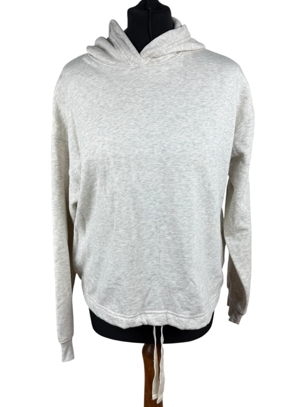 H&M Joggers Co Ord Set Women's UK Size XS Jersey Hoodie Jog Pants Light Grey