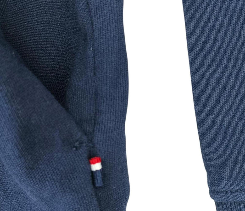 U.S. Polo Assn Sweatshirt Men's UK Size M Blue Jersey Jumper Cotton Pockets Zip