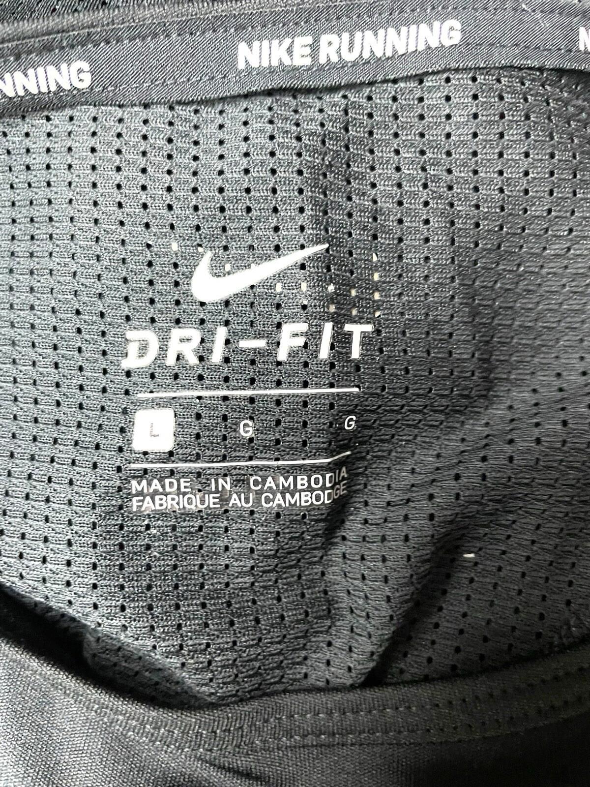 Nike Dri Fit Black Activewear Gym Vest Women’s UK Size L