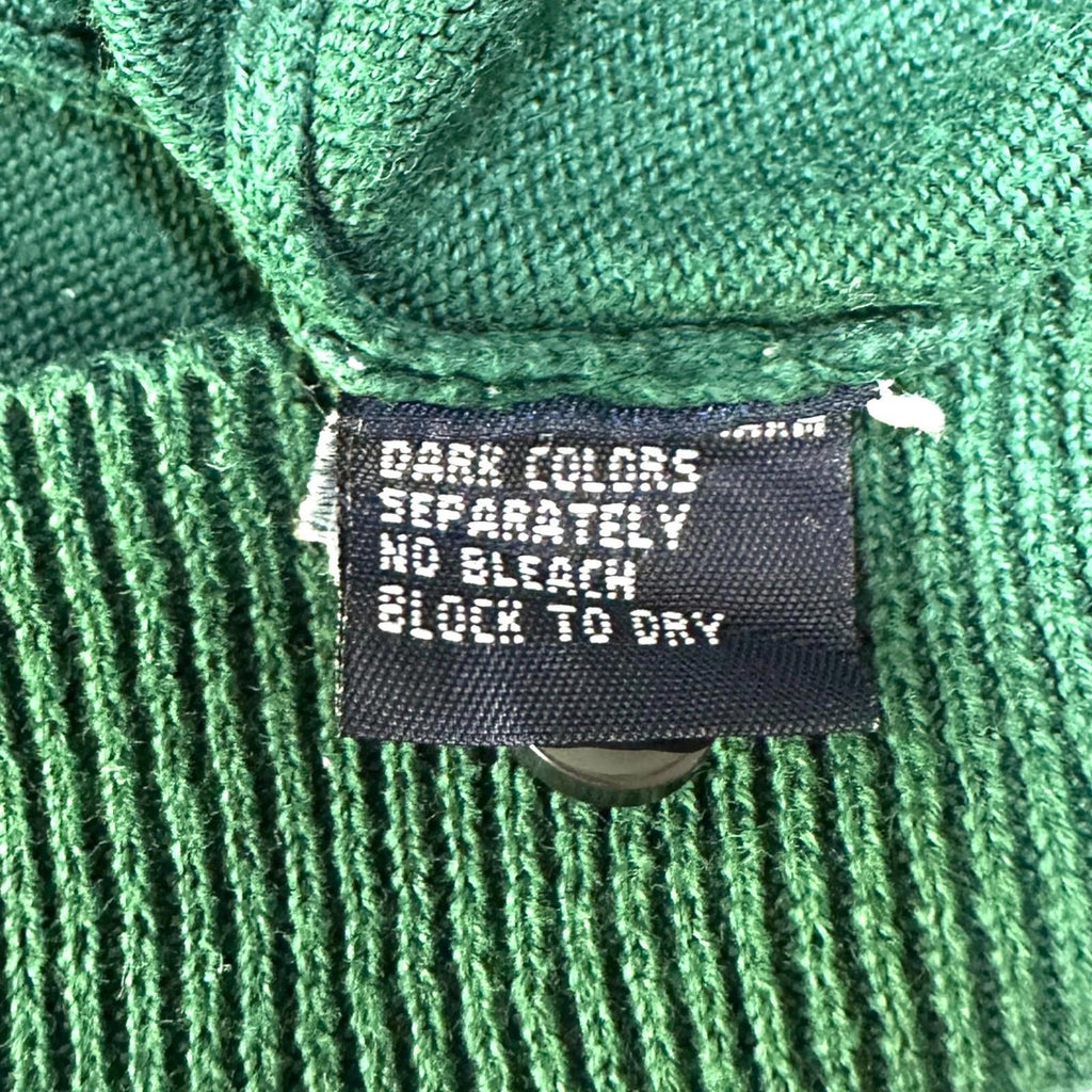Chaps Golf Ralph Lauren Polo Jumper Men's UK Size L Green Long Sleeve Pullover
