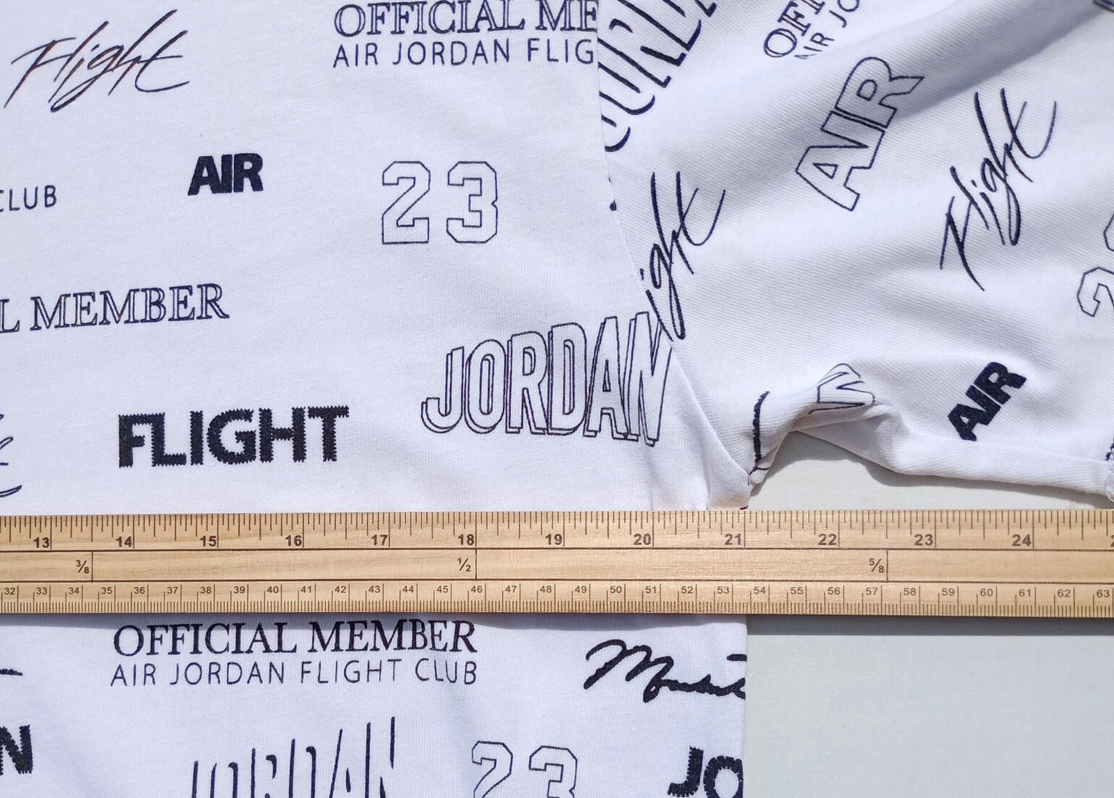 Nike Air Jordon T Shirt Men's UK Size M White 100% Cotton Graphic Print