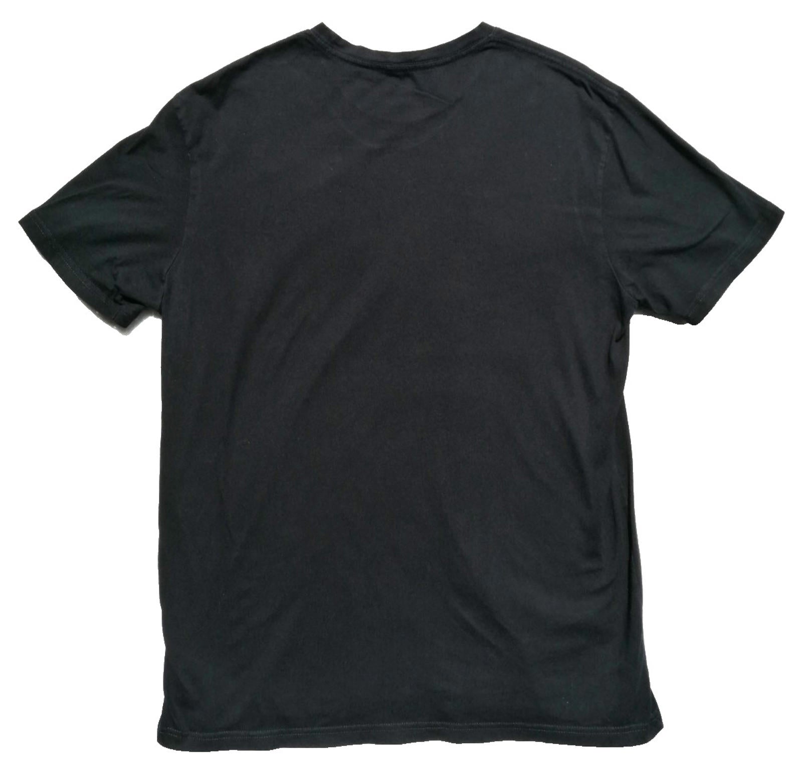 Pura Vida Costa Rica Skull Graphic Print T-Shirt Men's Size L Black Crew Neck