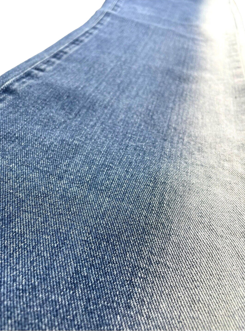 Pretty Little Thing Denim Jeans Bleached Sides Straight Leg Women’s UK Size 8