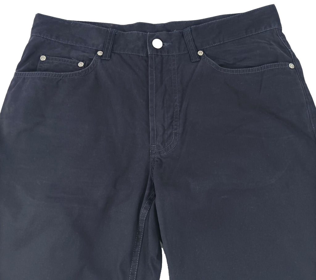 Gant Jeans Men's UK W30 L30 Navy Blue Chinos Denim Pockets 100% Cotton