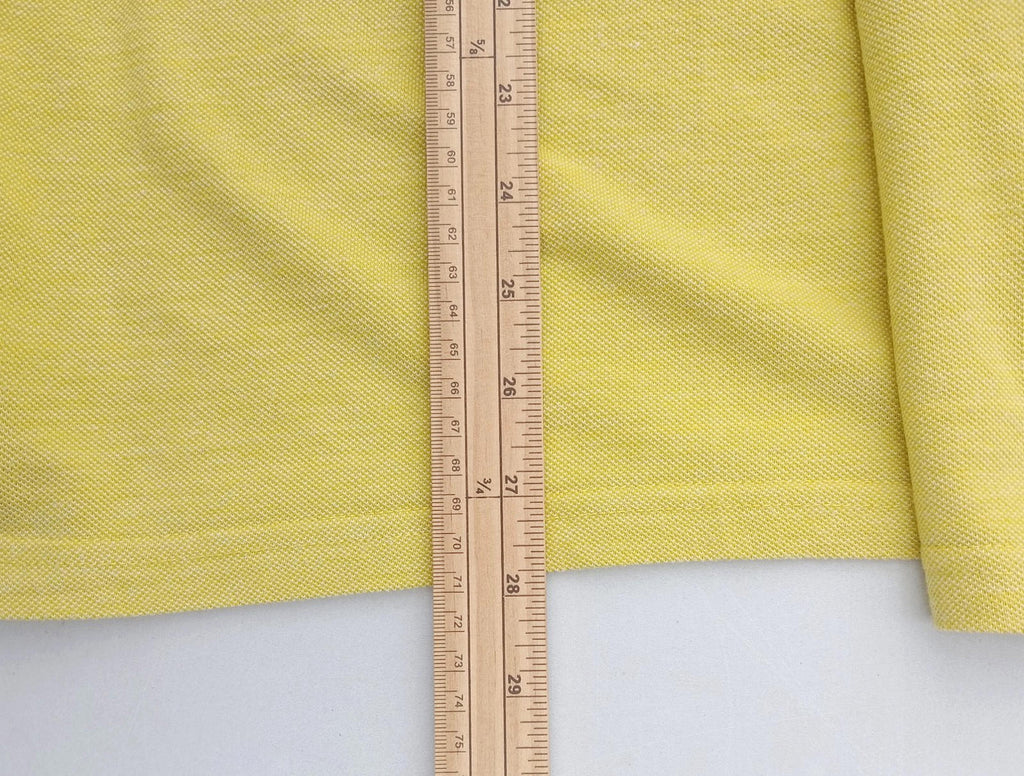 Hugo Boss Polo Shirt Men's UK Size L Yellow Short Sleeve 100% Cotton Easy Care