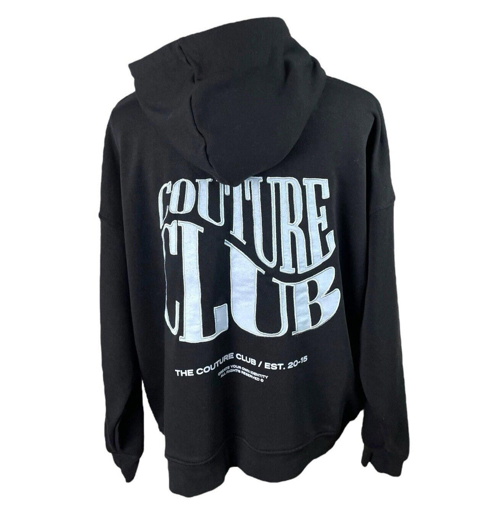 The Couture Club Black Oversized Hoodie Women’s UK Size XXS