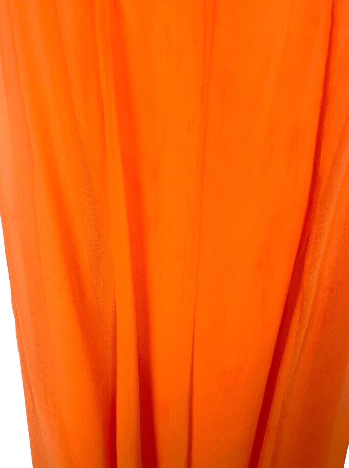 Forever Yours Prom Dress Women’s UK Size 10 Orange Ballgown Occasion Formal