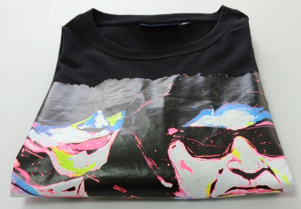 Blues Brothers Graphic Print T-Shirt Tall Men's UK Size 3XL Black 100% Cotton