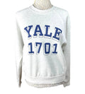 Divided Grey Varsity Cotton Jersey Sweater Yale 1701 Women’s UK Size XS