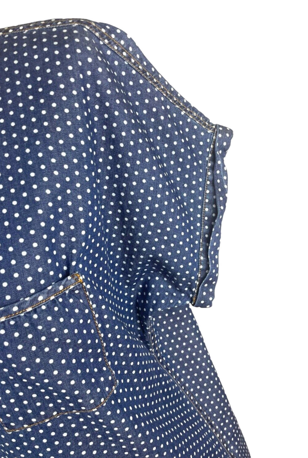 Dessert Lilly T-Shirt Blouse Top Polka Dot Women's UK Size 12