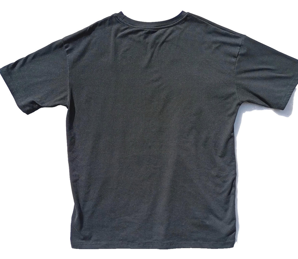 California Graphic Print T-Shirt Men's UK Size S Black Crew Neck 100% Cotton