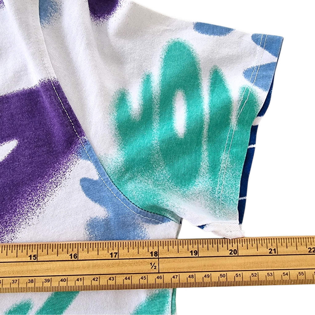 Primark T-Shirt Age 13 - 14 YRS Graphic Print Graffiti Crew Neck Jersey Tee