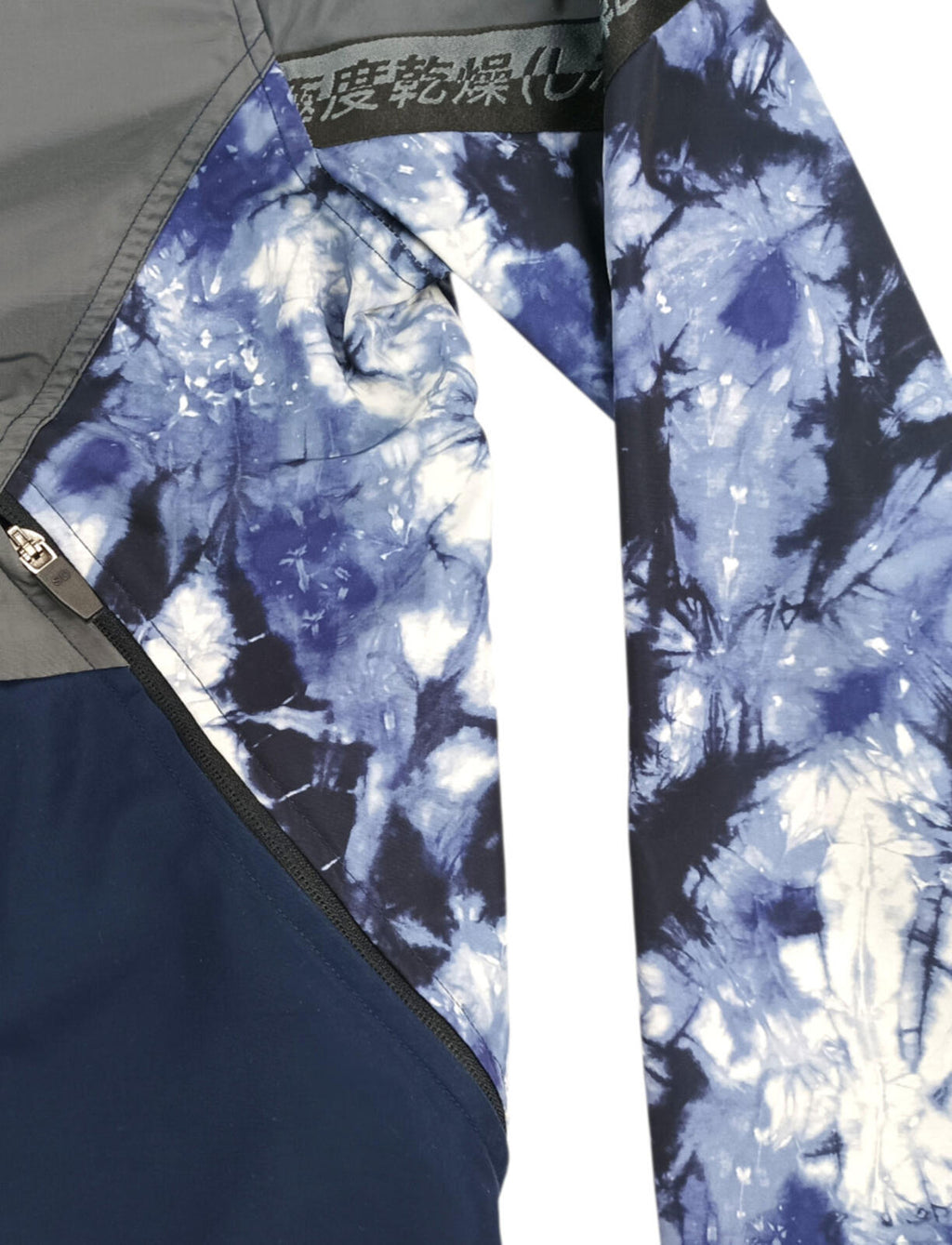Superdry Cagoule Men's UK Size S Blue Overhead Floral Design 1/4 Zip Pocket