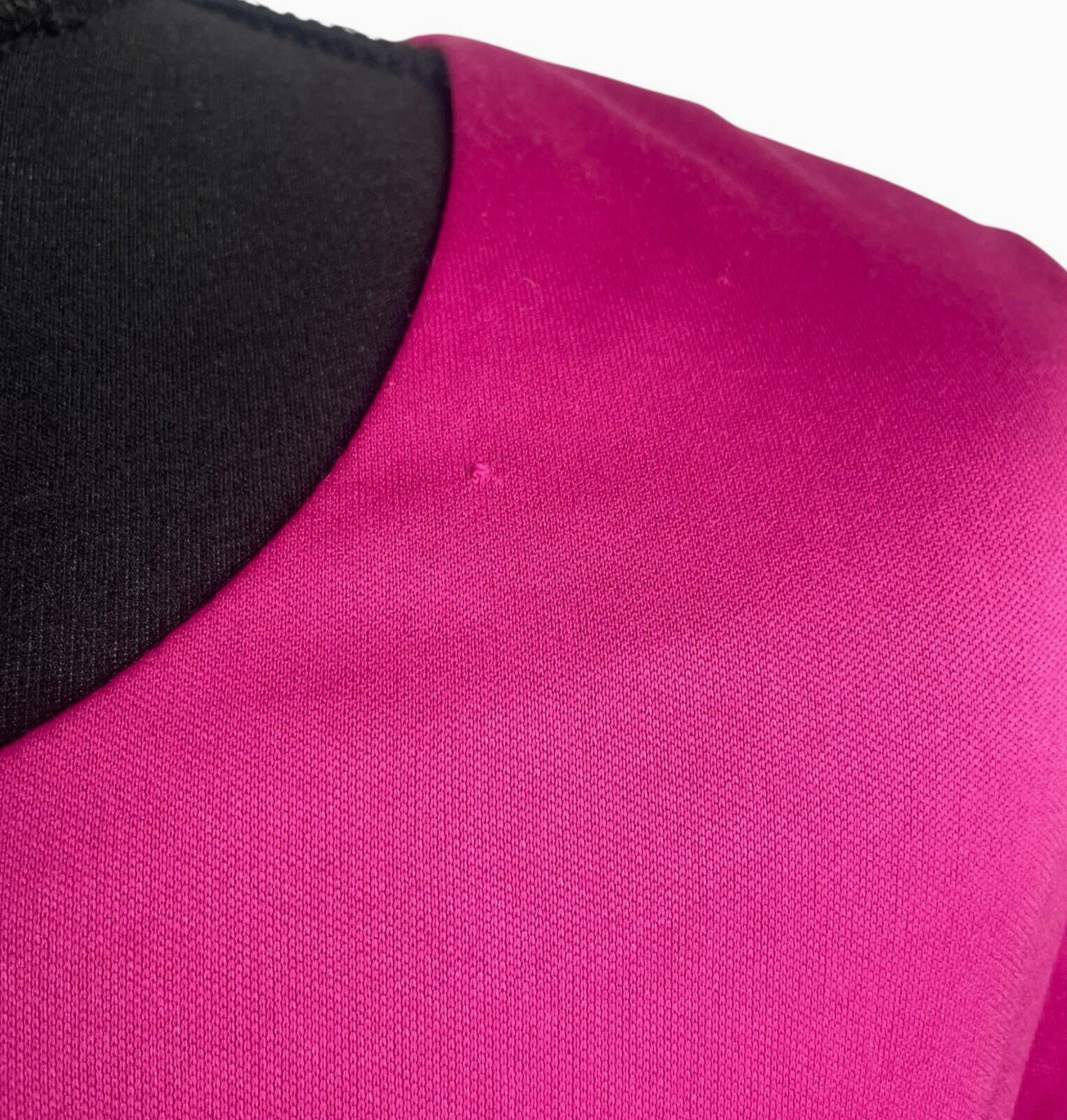 Damsel In A Dress Satin Party Dress Women's UK Size 12 Ruched Cap Sleeve Pink