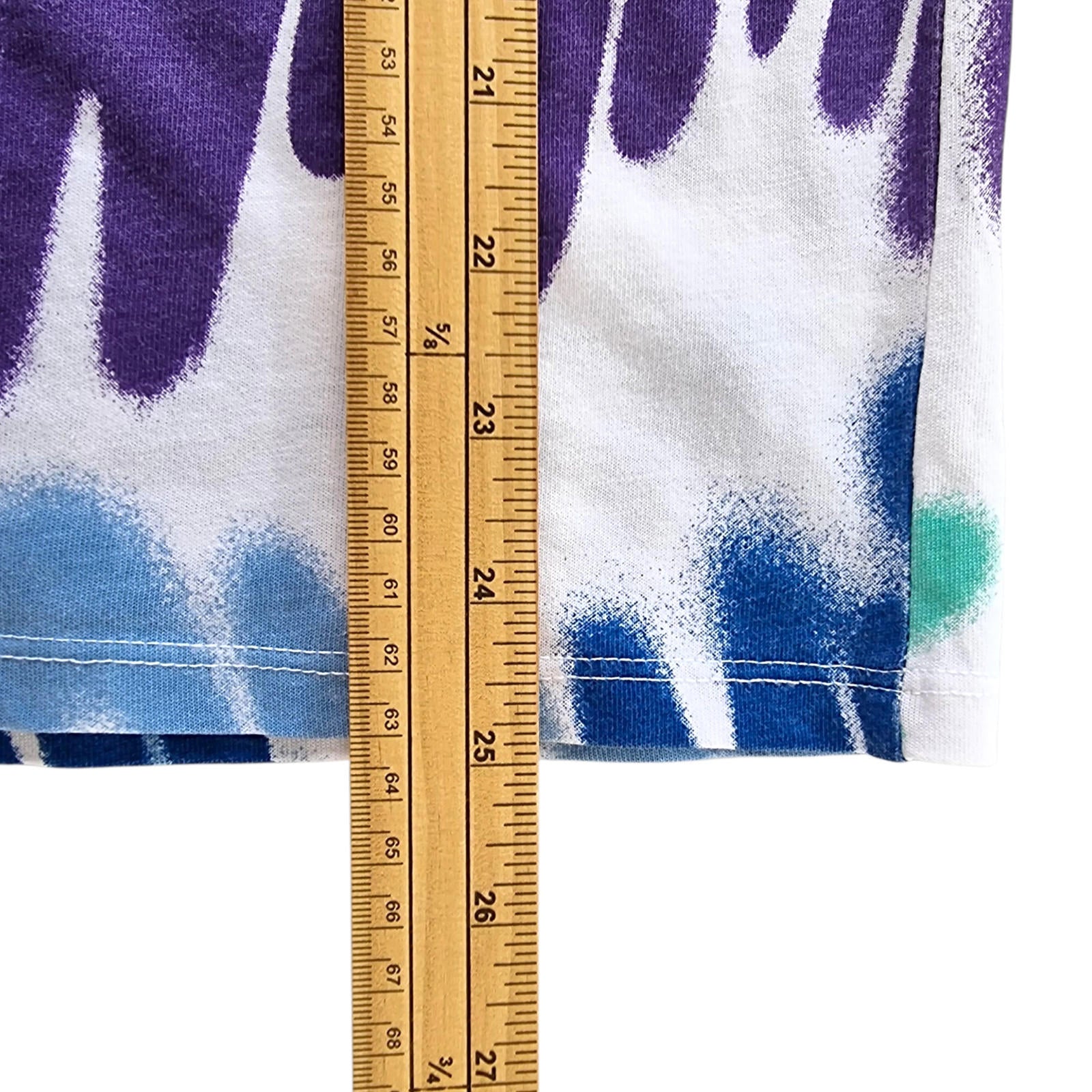 Primark T-Shirt Age 13 - 14 YRS Graphic Print Graffiti Crew Neck Jersey Tee