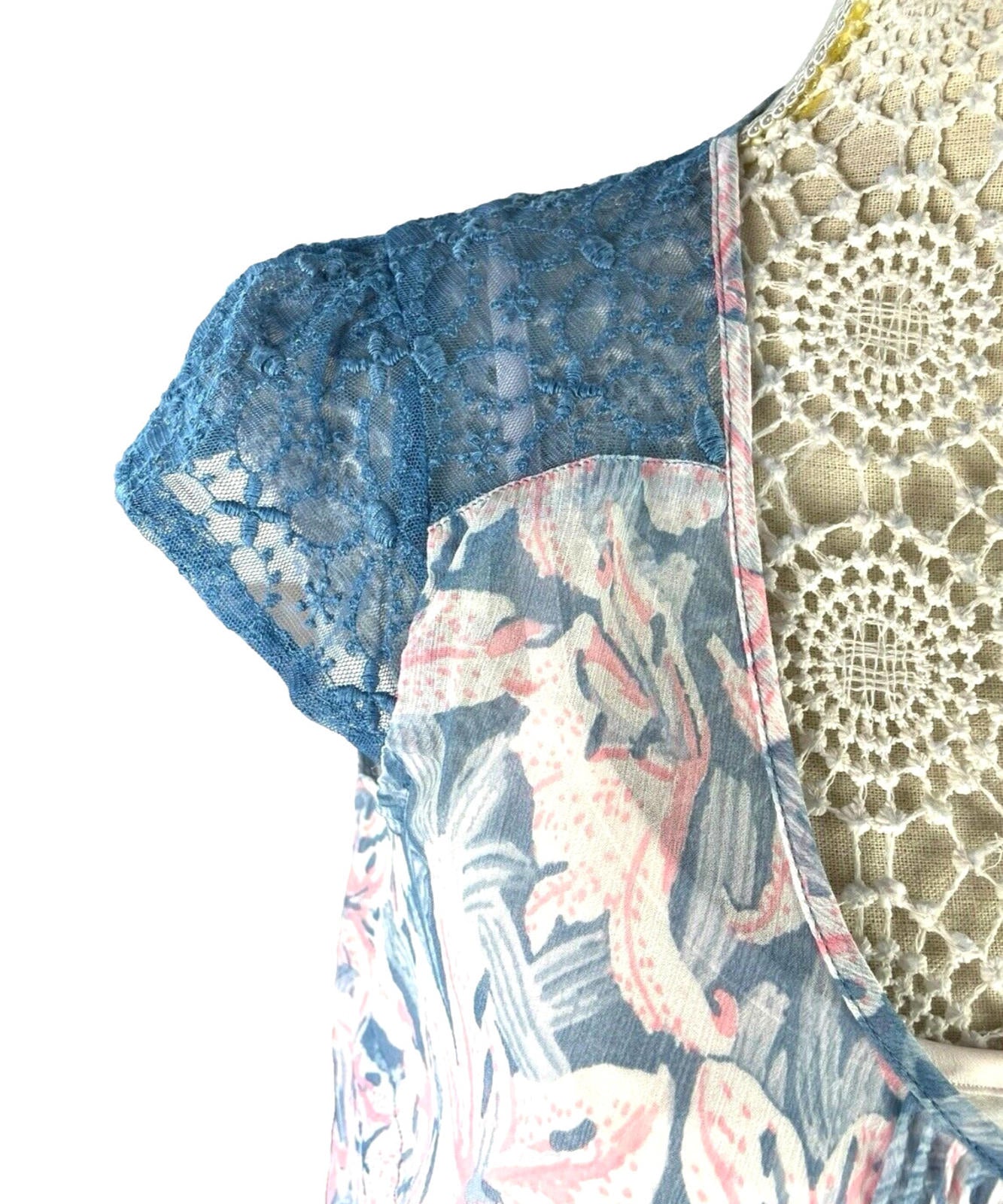 Marks & Spencer Indigo Collection 2 Peice Mini Dress Floral Women’s UK Size 12