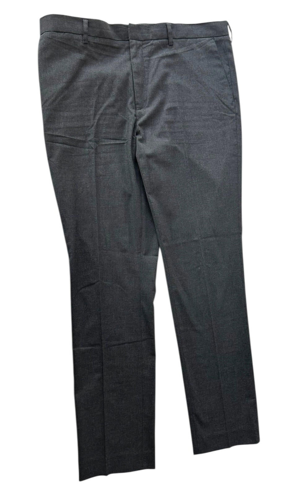 Topman Trousers Men's UK Size L Grey Regular Fit 36"W 31"L