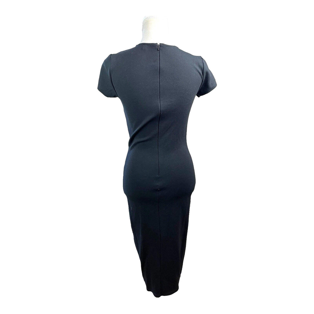 River Island Black Midaxi Dress Bodycon Women’s UK Size 12