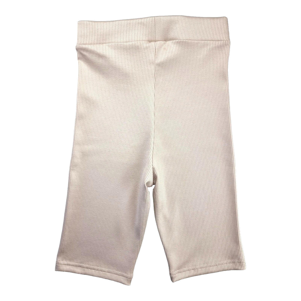 Divided H&M Ribbed Shorts Women''s UK Size XS-S Stretch Seamless Beige