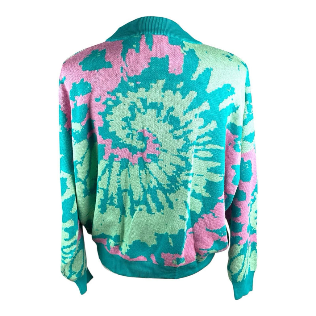 Boohoo Tie Dye Jumper Relaxed Fit Women’s UK Size M