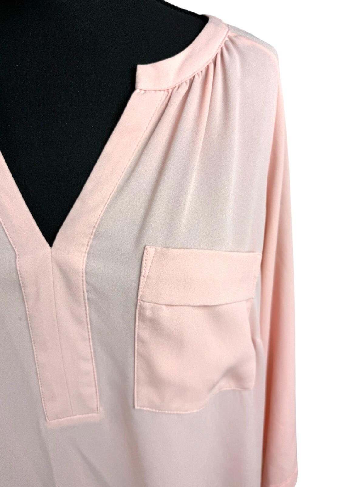 Principles by Ben De Lisi Blouse Top Women’s UK Size 16 3/4 Sleeve Pale Pink