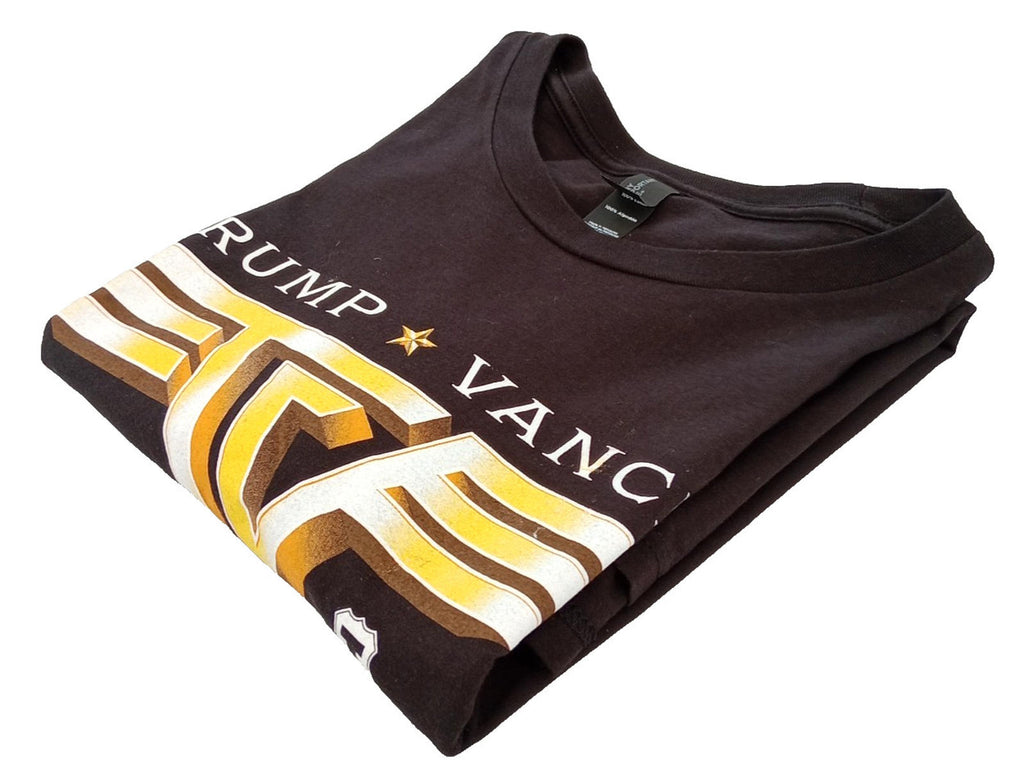 Graphic Print T-Shirt Men's UK Size XL Black Crew Neck 100% Cotton Patriotic