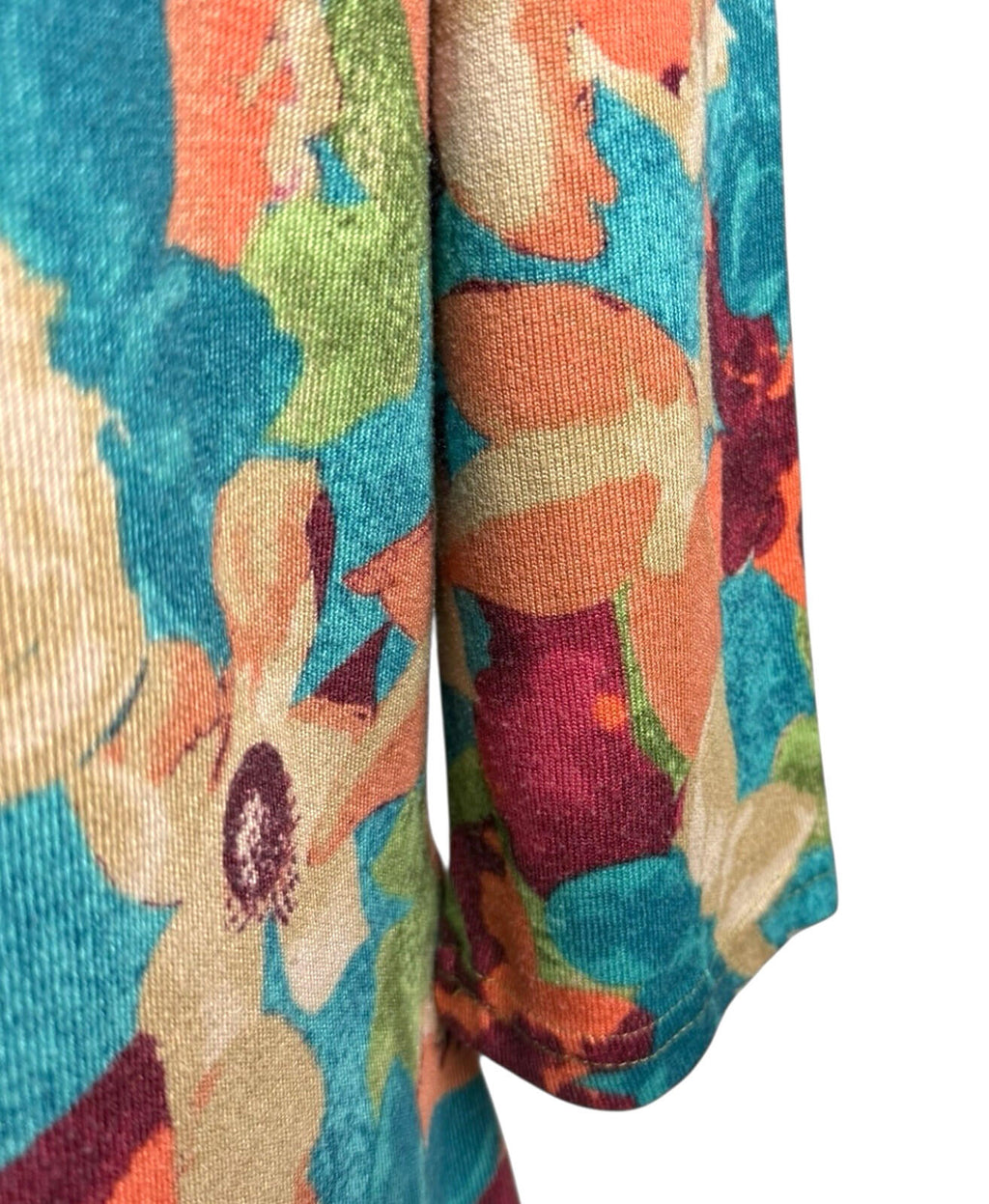 Honor Millburn Floral Top Women’s UK Size 10 3/4 Sleeve Multicolour